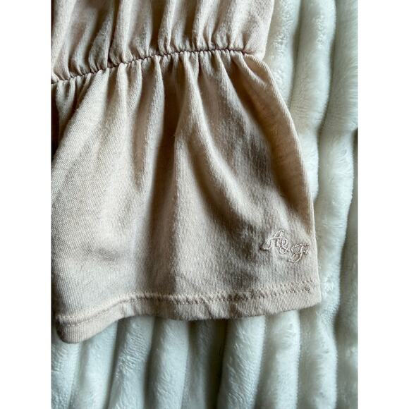 Vintage Y2K Abercrombie and Fitch Light Pink Babydoll embellished tank top - Picture 7 of 8